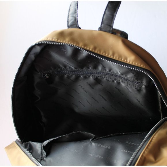Versace Parfums Medusa Backpack Gold - NEW - Picture 7 of 8